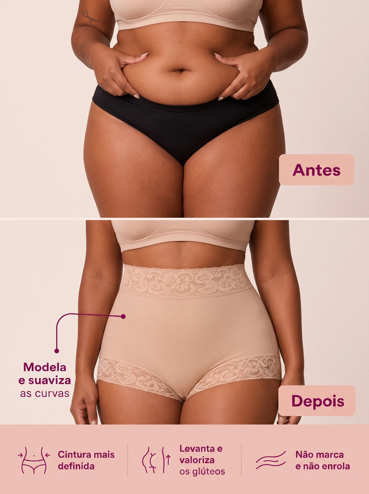 Calcinha Modeladora | Modelagem com Conforto