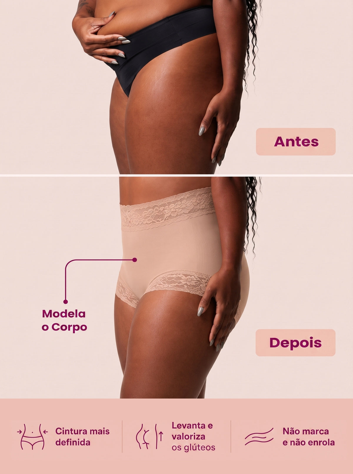 Calcinha Modeladora | Modelagem com Conforto